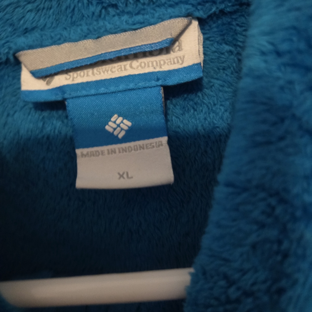 Columbia Blue Fleece Jacket XL
